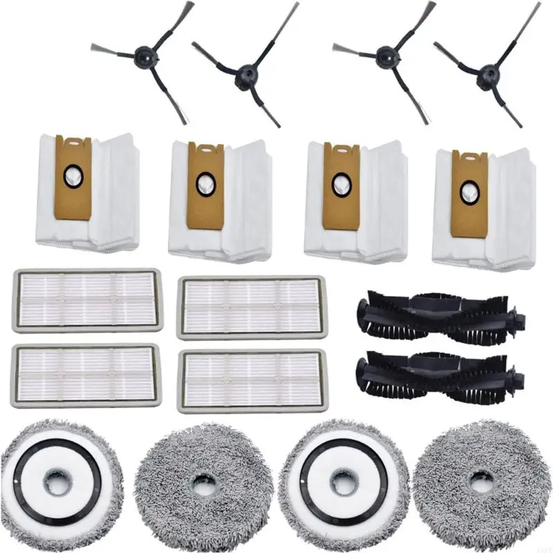 J6PE Mop -Stoffstaubbeutel Ersatz Filter Hauptbürste Ersatzteil für Vakuum geeignet