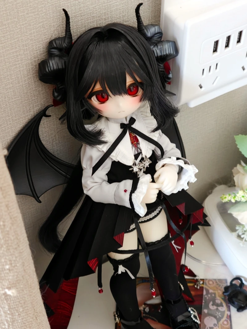Genuine Tinyfox Official Dark God Grafa Mjd Genuine 1/6 Scale Articulated Doll Anniversary Style Full Set Collect Model Gift Toy