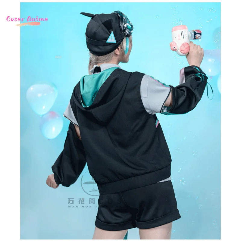 Juego VirtuaReal Aza Cosplay disfraz uniforme fiesta de Halloween para mujeres hombres accesorios de carnaval