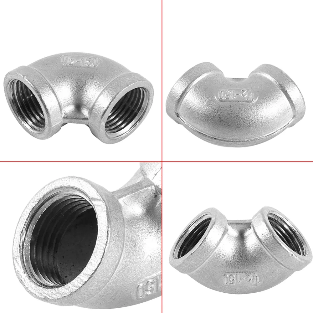 Cast Female Threaded Elbow Pipe Connector Angled Pipe Connector Premium 90 Degree Elbow Pipe Fitting Elbow For Water Pipe