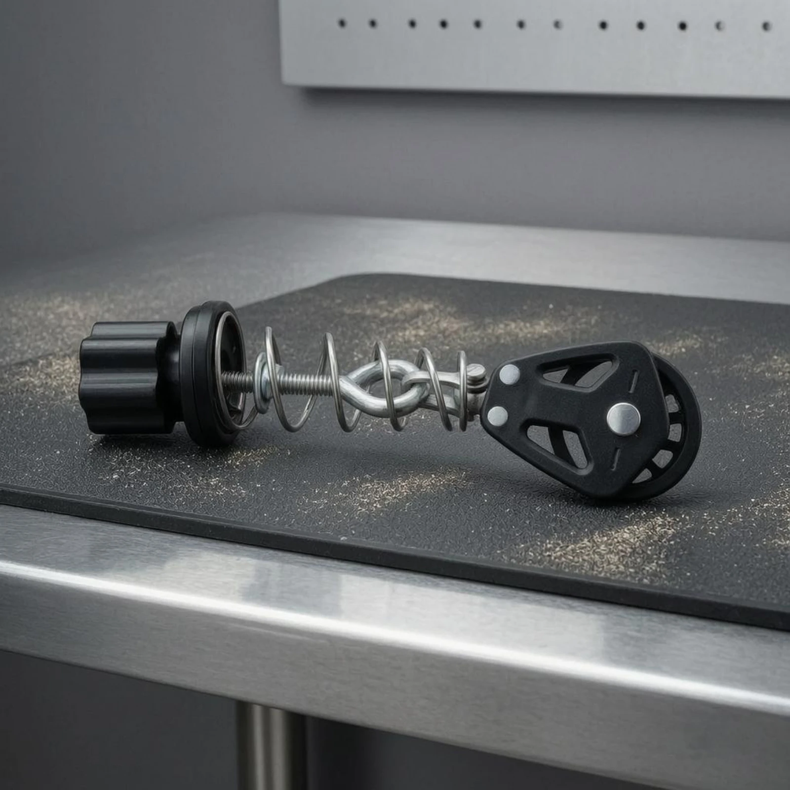 Картина 7: Универсальный компактный тренажер Mind-Body Center Bed Pulley с пружинным механизмом для упражнений