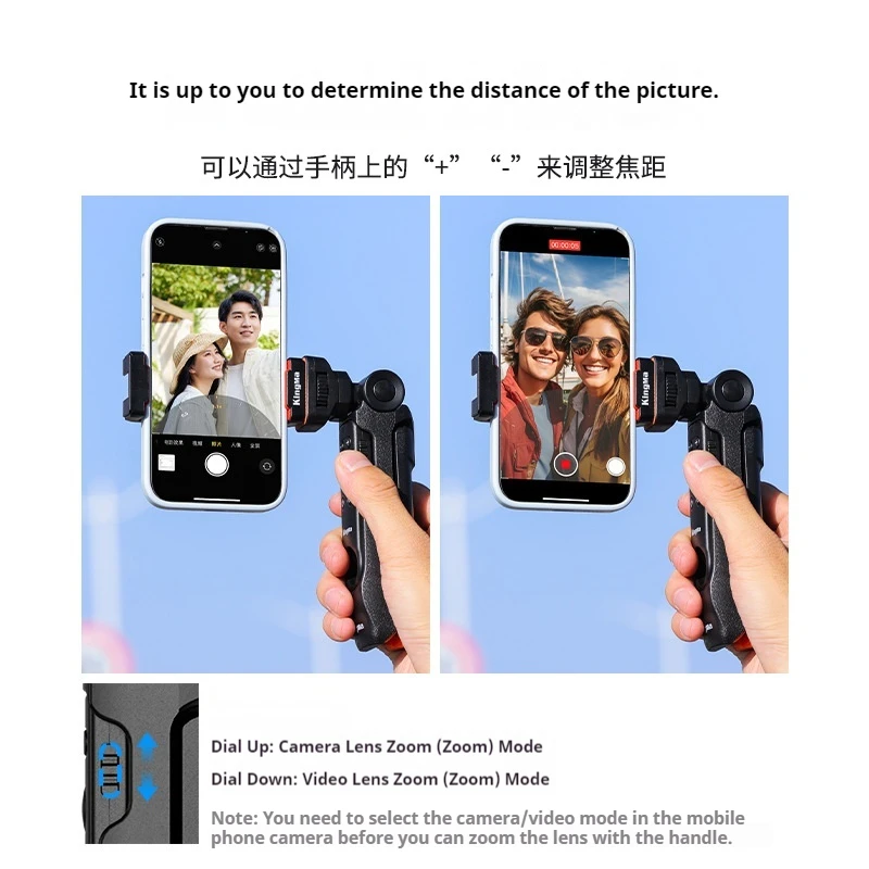 Telefon komórkowy Kingma Pilot Bluetooth Uchwyt z zoomem Wyświetlacz do selfie do tylnej kamery Apple Lusterko do selfie Wysokiej klasy prezent