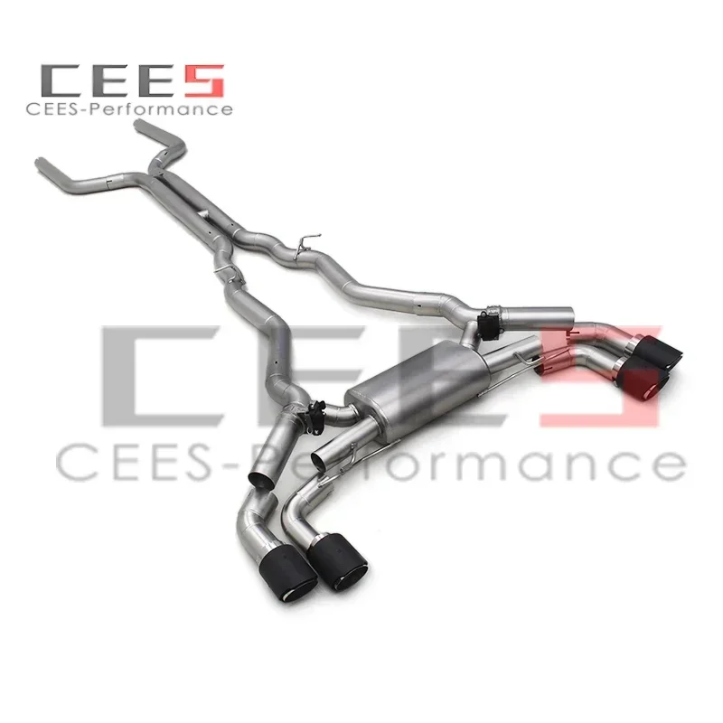 CEES Catback Exhaust System For BMW M5 F90 4.4T 2018-2023 Exhaust Pipe Muffler 304 Stainless Steel Escape