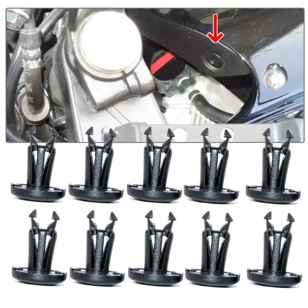 

10pcs Motorcycle Screw Push Rivets Trim Clip Plastic 90683-GAZ-003 for Honda Motorcycle Nc 700k Princess Joy 100 Jiaying 125