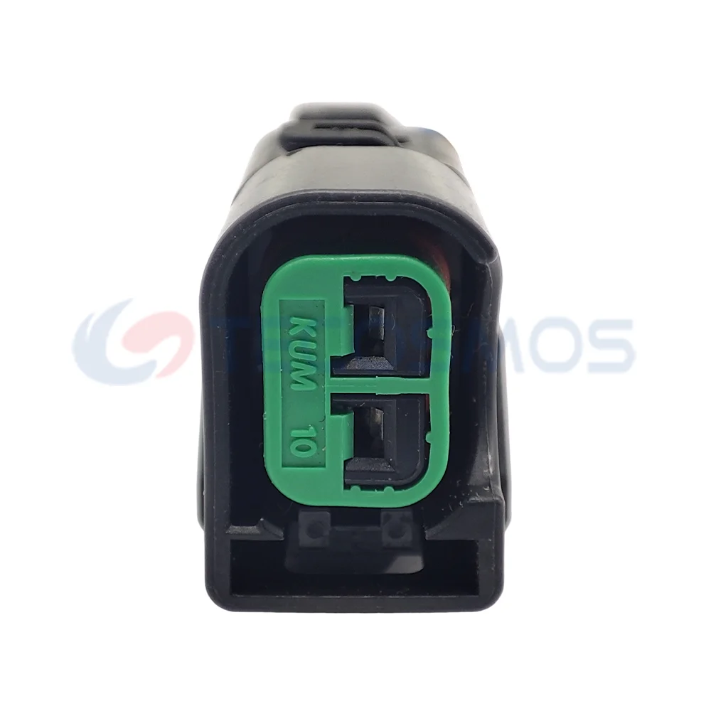 

2 Pin female Automotive waterproof connector Fuel injector Plug HP067-02021 For Hyundai IX35 Sonata 8/9/KIA K5 Sportage