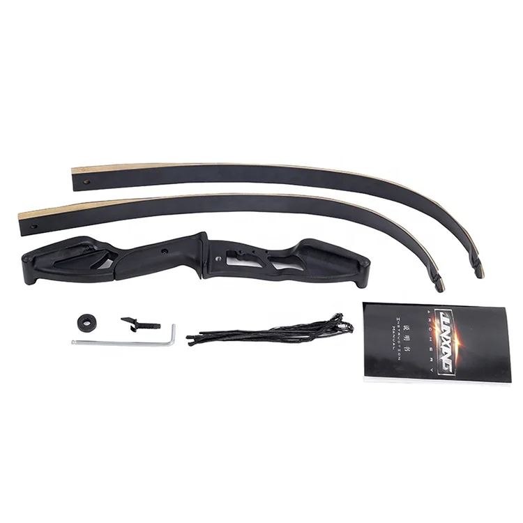 Archery Recurve Bow 30-50 Lbs Takedown Aluminium Alloy Riser Mixed Carbon Arrow Beginne Adult Practice Horse Longbow Tool