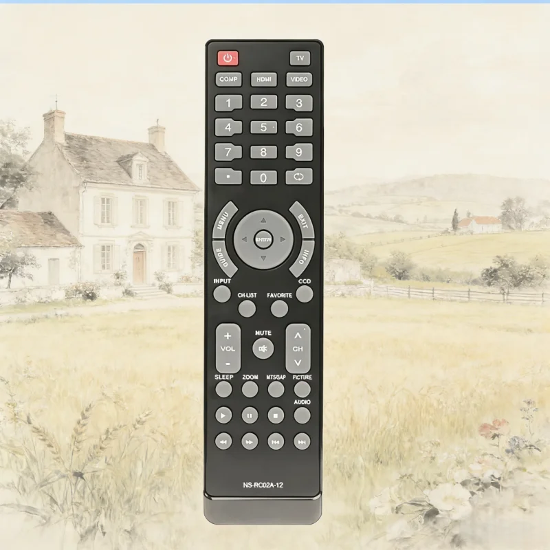 

NS-RC02A-12 LCD TV Remote Control Battery Replacement Compatible with NS-RC01A-12 NS-19E450A11 NS-32L450A11 NS-46E570A11