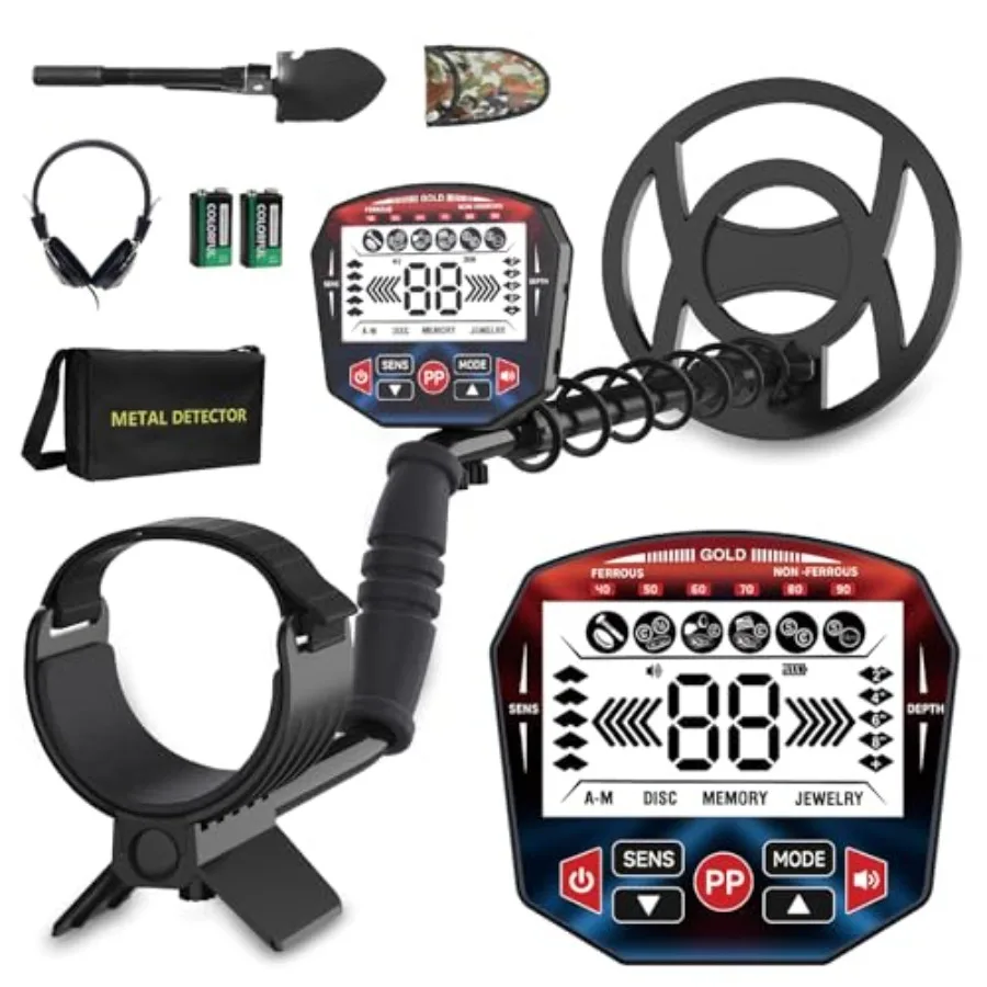 Professional Waterproof Metal Detector for Adults