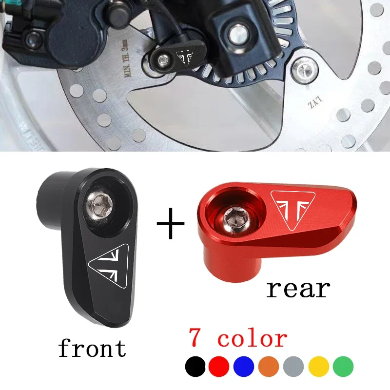 Protector de Sensor ABS para Rueda Delantera y Trasera de Motocicleta Triumph Tiger850 900 Trident 660 Sport Speed400 Street Triple 765