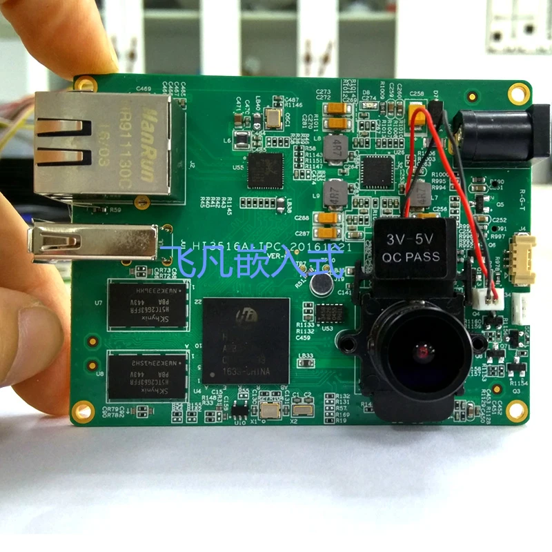 Hi3516A  board SDK H.265/H.264 IPC/CMOS input 1080P 60-frame HD