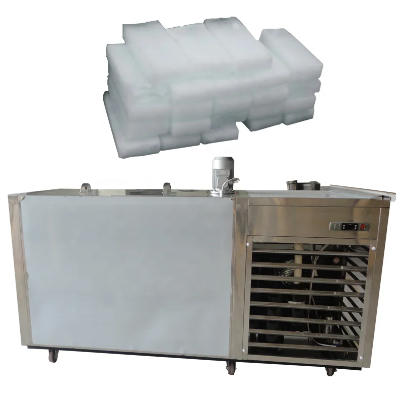 Industrial Ice Making Machine Containerized Ice Block Ice Cube Making Machine