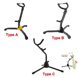 Sax Tripod Holder Foldable Alto Tenor Stable Lightweight Tubular Saxophone Stand Saxophone Accessories