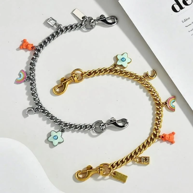 

Совершенно новая многофункциональная подвеска для сумки - это модная новая цепочка для женщин, наклонная квадратная цепочка для сумки.