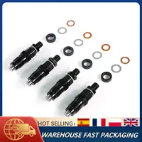 4 inyectores de combustible diésel para Mitsubishi Pajero Triton Delica Spacegear 2.5L 4D56 4D56T reemplazo de alto rendimiento del motor