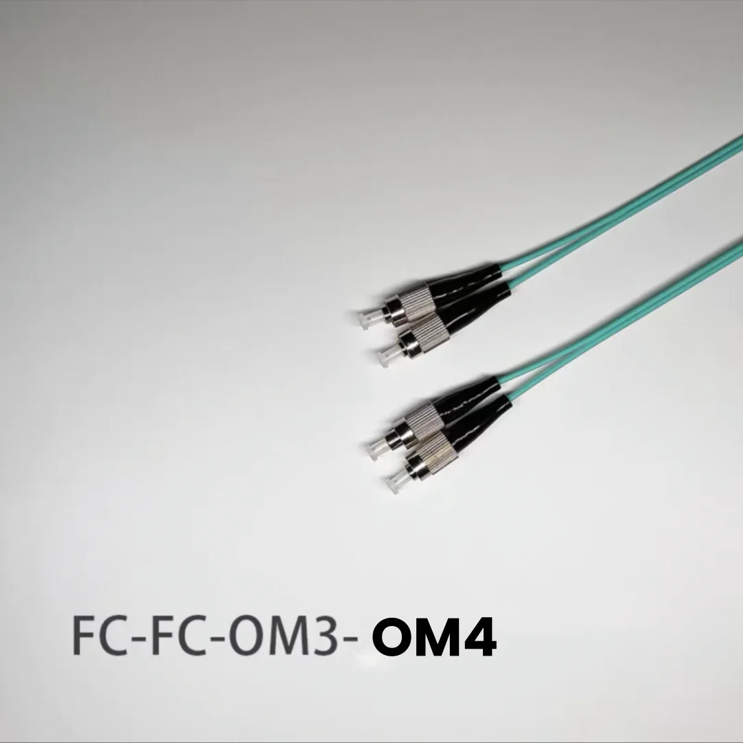 оптоволоконный патч-корд FC-FC OM3 OM4 дуплексный 20 м 30 м 100 м FC DX Многомодовый кабель 1 м2 м3 м5 м7 м10 м оптоволоконная перемычка бесплатная доставка ELINK