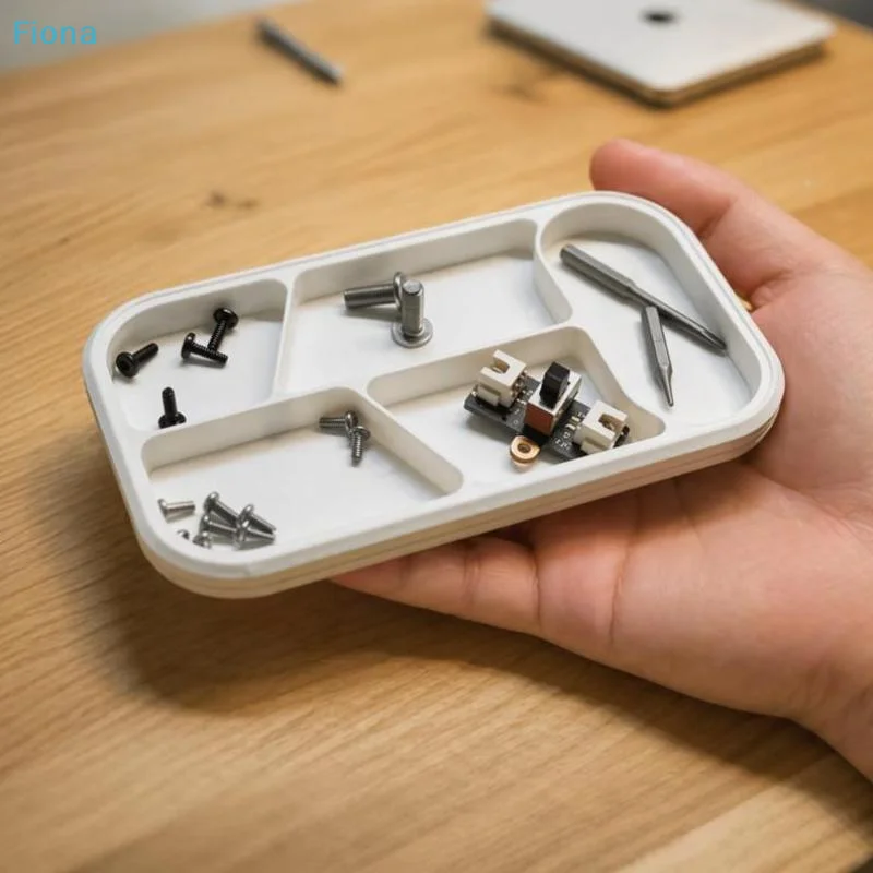 ☭Parts Storage Tray Electronic Component And Screw Sorting Box Small Items Desktop Organizer Multi-Compartment Storage Tool