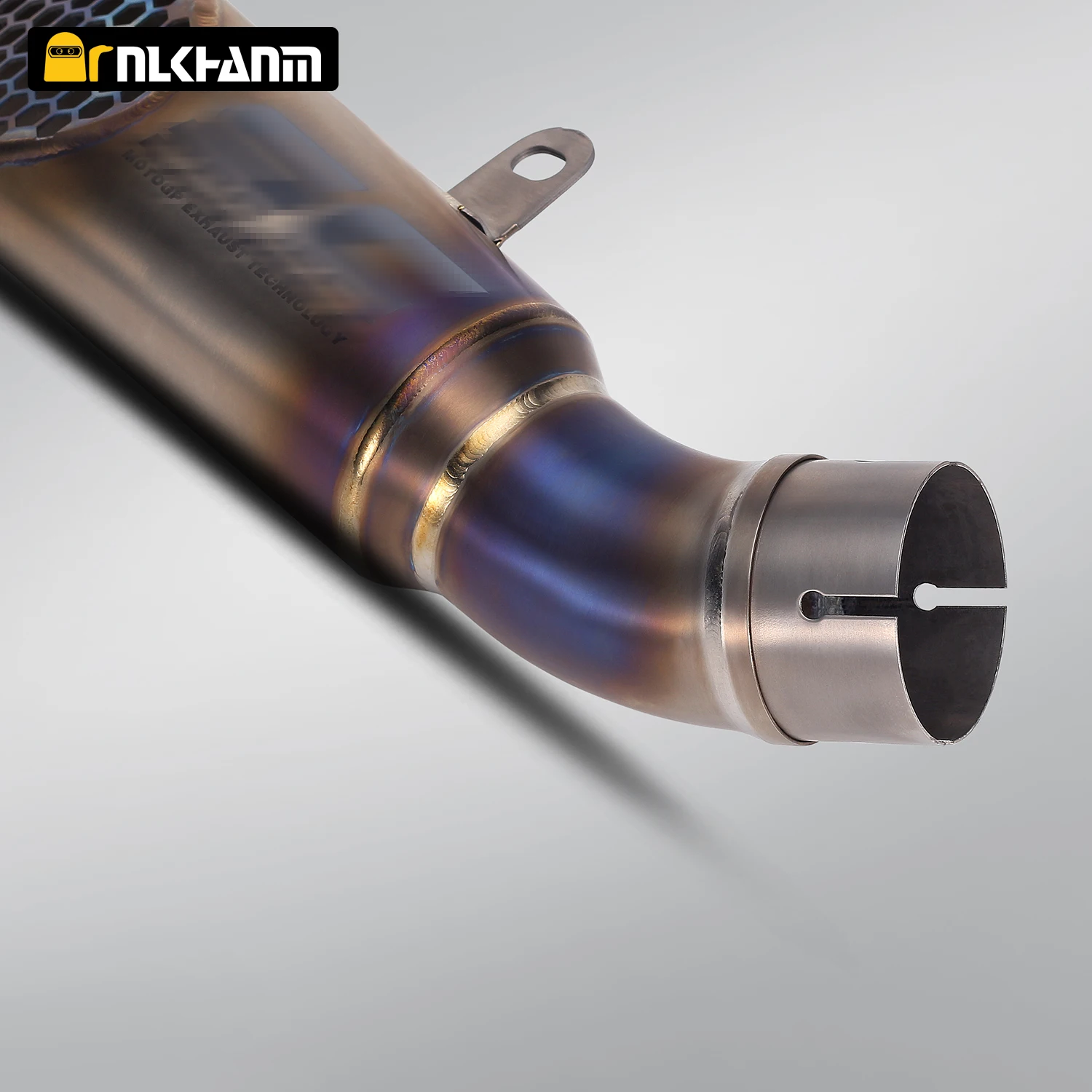 لعادم الدراجة النارية RSV4 المعدل SC Full Ti. أنبوب كاتم صوت العسل الواجهة الأصلية لأبريليا RSV4 RS V4 2015-2024