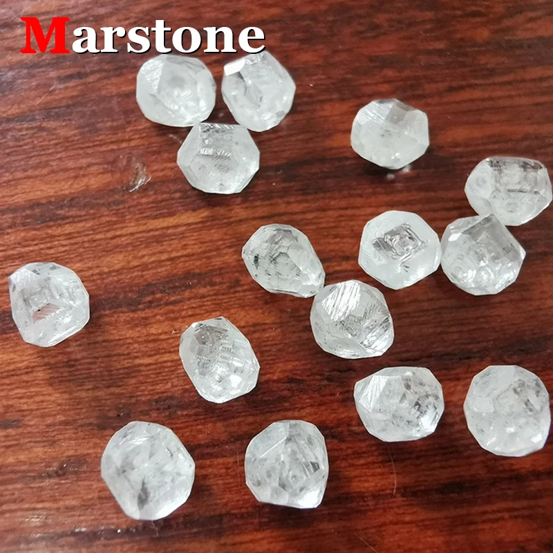 HPHT CVD Lab الخام الاصطناعية الأبيض نمت الماس فضفاض DEF VVS-SI الأحجار الكريمة سوبر الأبيض لمجوهرات الزفاف الجميلة #2
