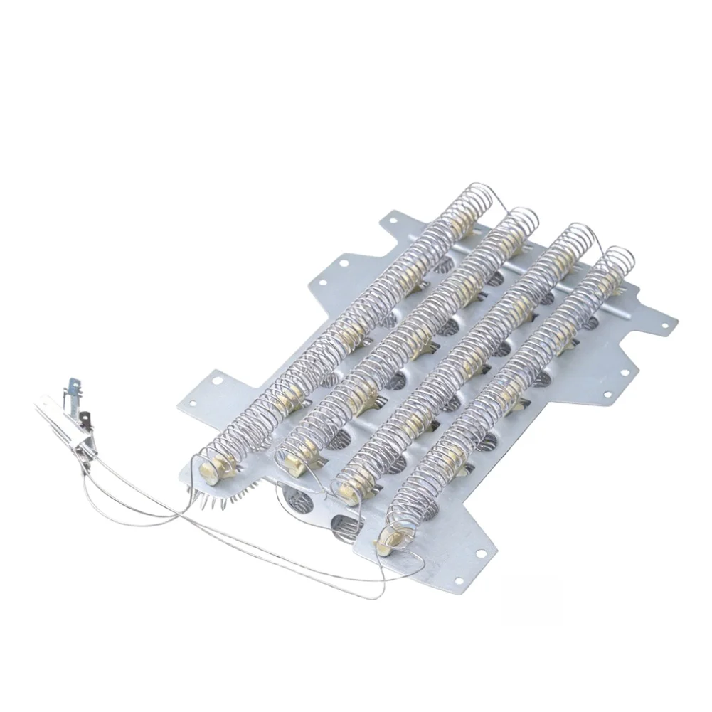 DC47-00032A Dryer Heating Element Kit With Thermal Fuses For Samsung Dryers 240V 3700W Replacement Parts Easy Install Silver