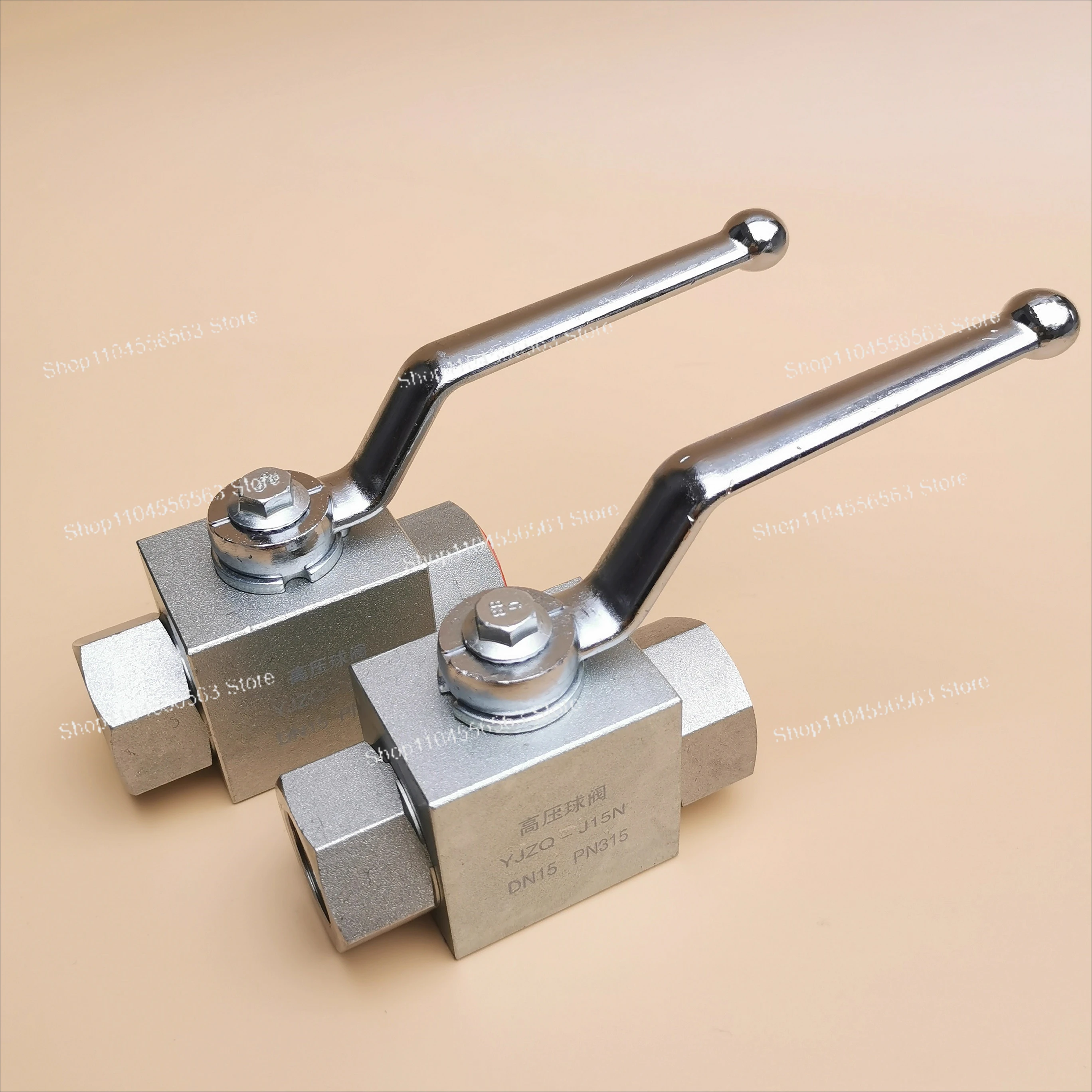 Hydraulic high pressure ball valve KHB-G1/4 G3/8 G1/2 G3/4 G1 2 points 3 points  1 inch