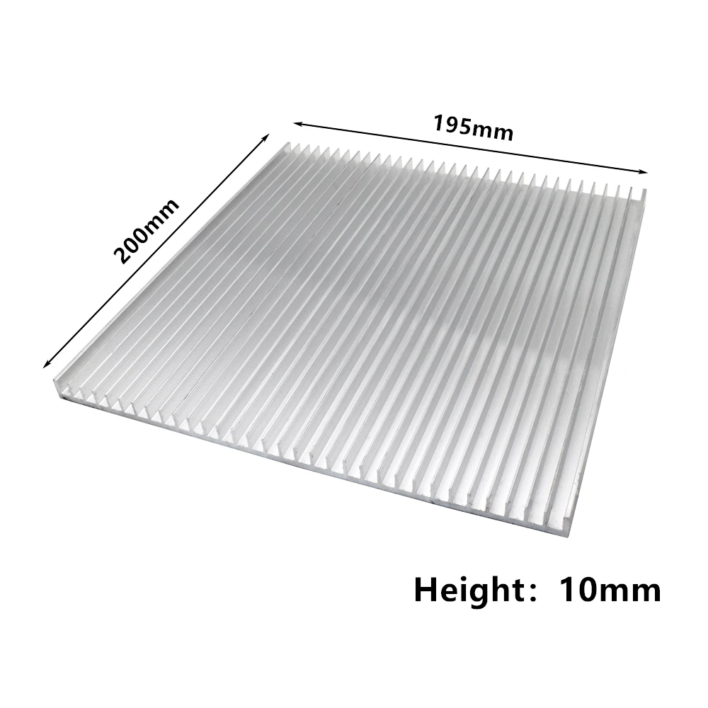 Extrudierter großer Aluminium-Kühlkörper, Kühlkörper, Kühler für LED-Chip, elektronische integrierte Schaltkreiskühlung, Wärmeableitung – Detail 9