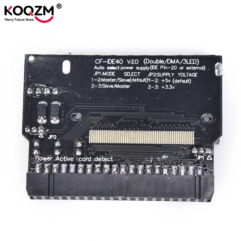 Compact Flash CF to 3.5 Female 40 Pin IDE Bootable Adapter Converter Card CF Male to IDE Female Connector for Laptop PC