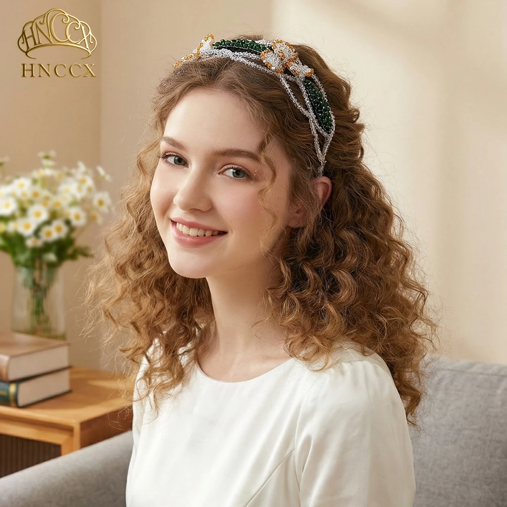 hnccx-handmade-multicolor-beaded-crystal-bride-headband-women-wedding-hair-hoop-boho-hair-accessories-for-party-banquet-yxa53