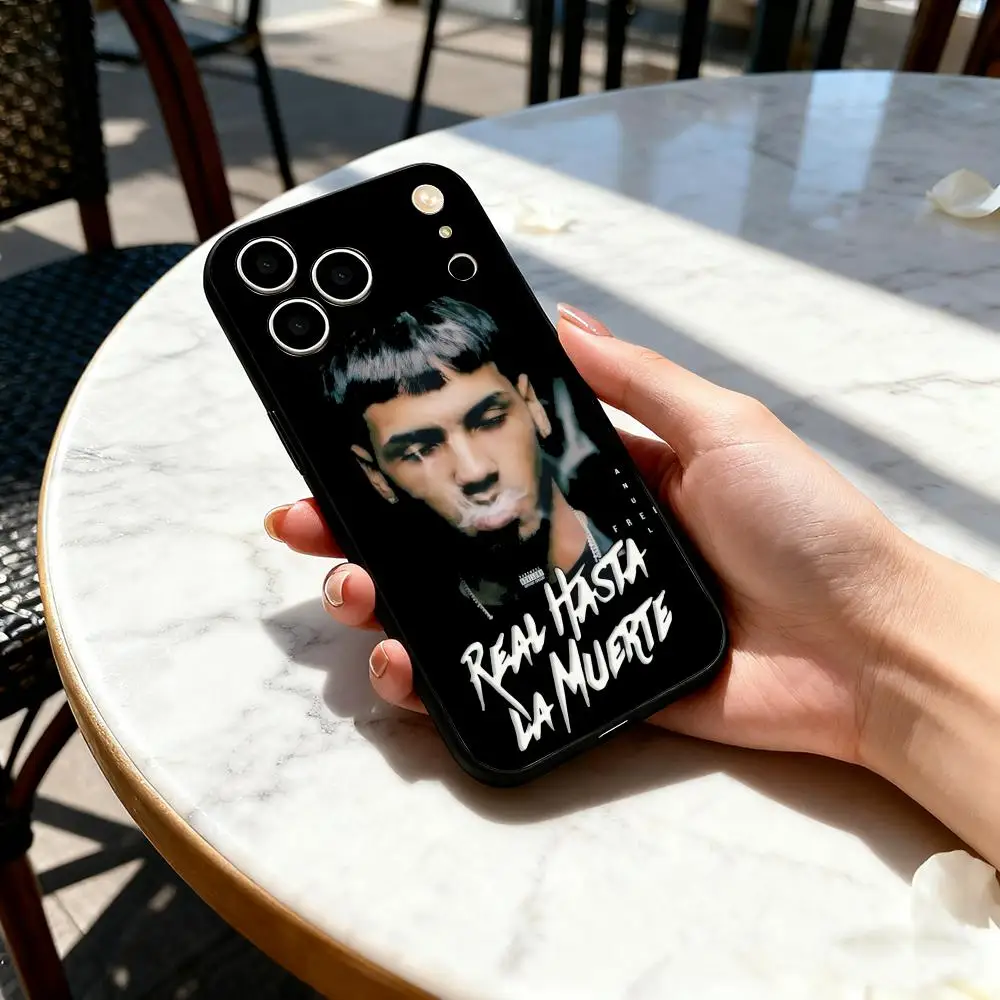 حافظة لهاتف آيفون 17 16 15 14 13 12 11 Pro Max Plus Air حافظة سوداء ناعمة لهاتف آيفون 17 16 15 14 13 12 11 #4