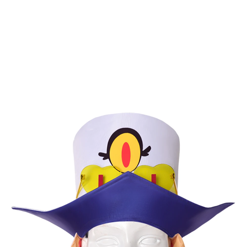 فندق التلفزيون الجحيم نزل السير Pentious تأثيري الملاك موحدة زي نظارات ملابس الرجال الكبار الذكور تمويه فانتازيا موحدة هالوين #6