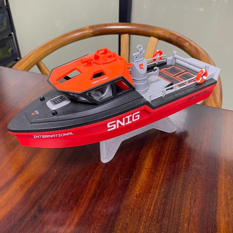 SNIG XT694 Remote Control Rescue Tugboat 24G Full Scale Brushless High Speed Simulated Diy Multiplayer Competition Water Hobby