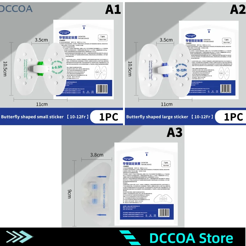 

1Pcs ABS Adjustable Universal Nylon Fixation Sticker Urine Tube Fixing Design Bag Holder Drainage Tube Device