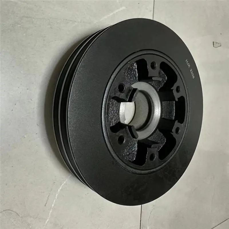 【PARENTE CHANCE】 Pieza de repuesto de polea de cigüeñal de correa amortiguadora de motor para TOYOTA LAND CRUISER J7 JL7 4.2T HDJ78 HDJ78R 13408-17010