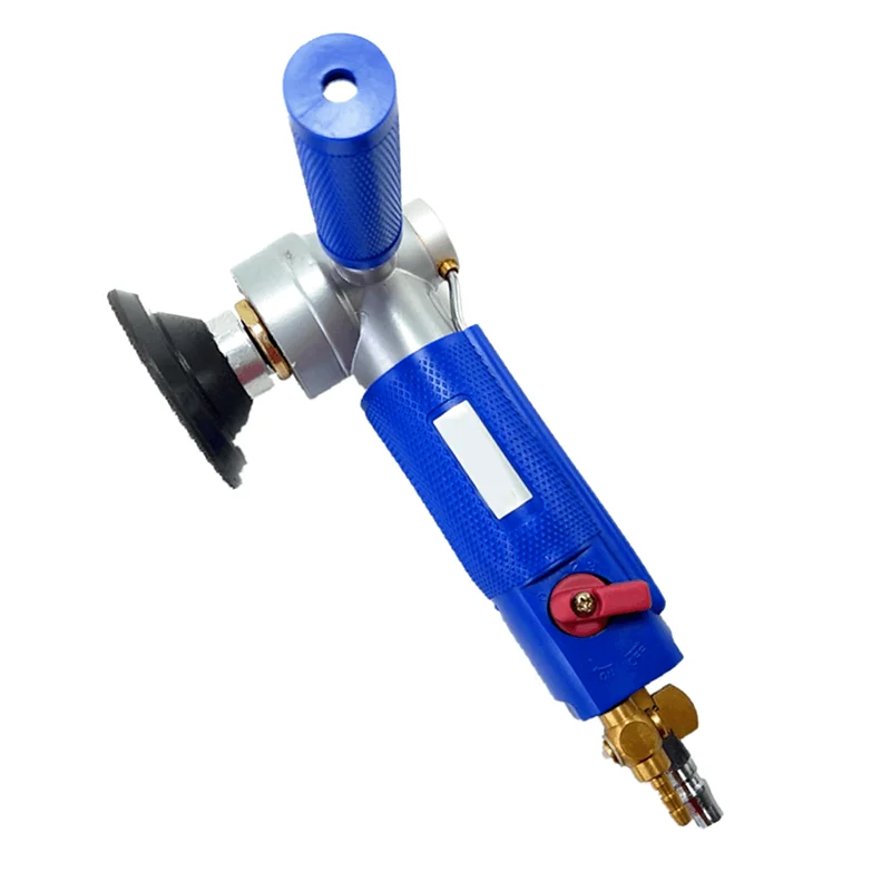 Pneumatic Wet Stone Polisher Water Injection 3