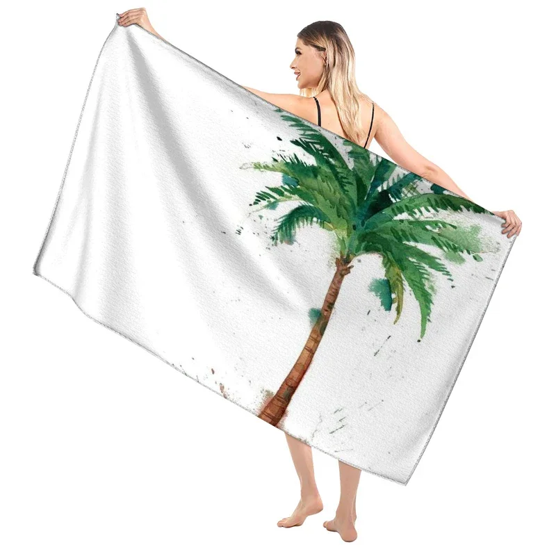 Hawaiian style bathroom adult soft bath towel sauna large beach towel modern fitness towel hotel women's shower quick drying