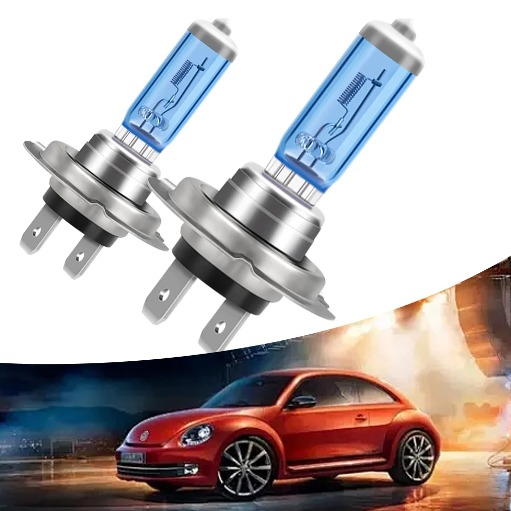 H7 Ultra High Performance 24-100W Halogen Headlight Bulb H1 H8 H9 H11 HB3 HB4 5202 9145 H4 880 H13 9012 High Low Beam Fog Light