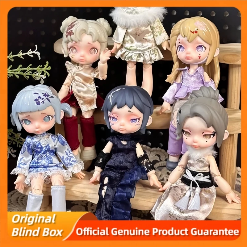 

Подлинная серия Laura Luminous Melody, слепая коробка, милая подвижная шарнирная кукла Mjd, фигурка, настольное украшение, игрушки, загадочная коробка, подарок для девочки