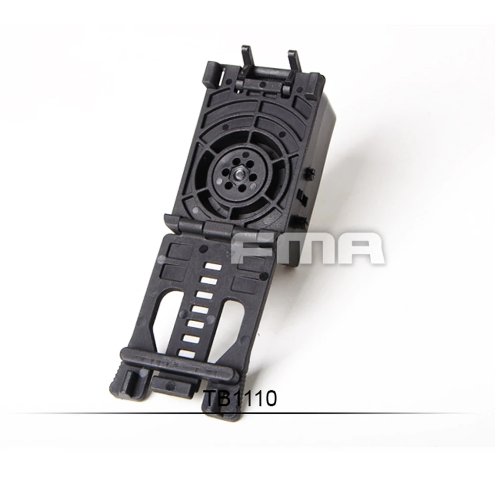 TB-FMA IPSC Gun Magazine Jacketed Revolving Quickly 360 Degrees Pistol Magazine Pouch for Straight and Horizontal Direction