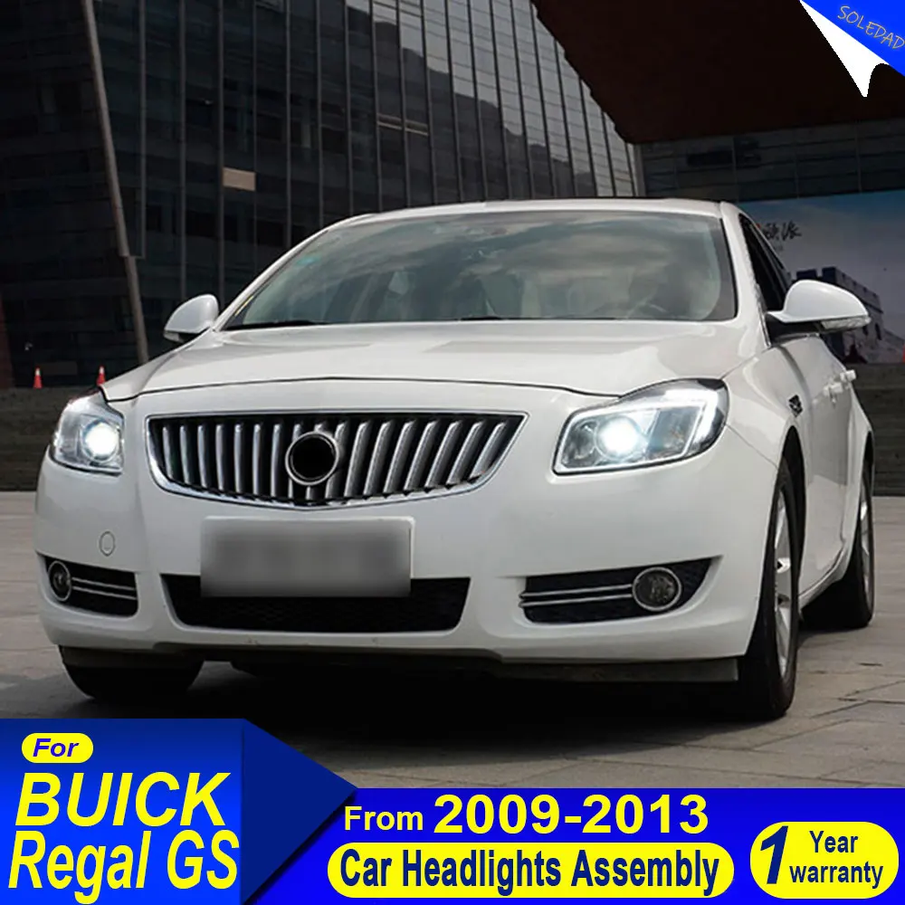 

LED headlights For BUICK Regal GS 2009-2013 Car Accessories Headlight Assembly Head Lamp DRL Signal Daytime Running