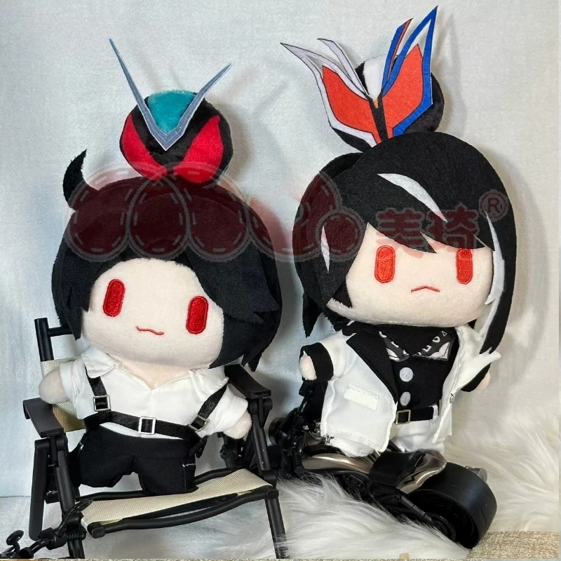 

20cm Anime Rider ZZZ Nox Code 7 Kawaii Cosplay Soft Cotton Doll Cartoon DIY Dress Up Clothing Toy Figures Fans Collection Gifts