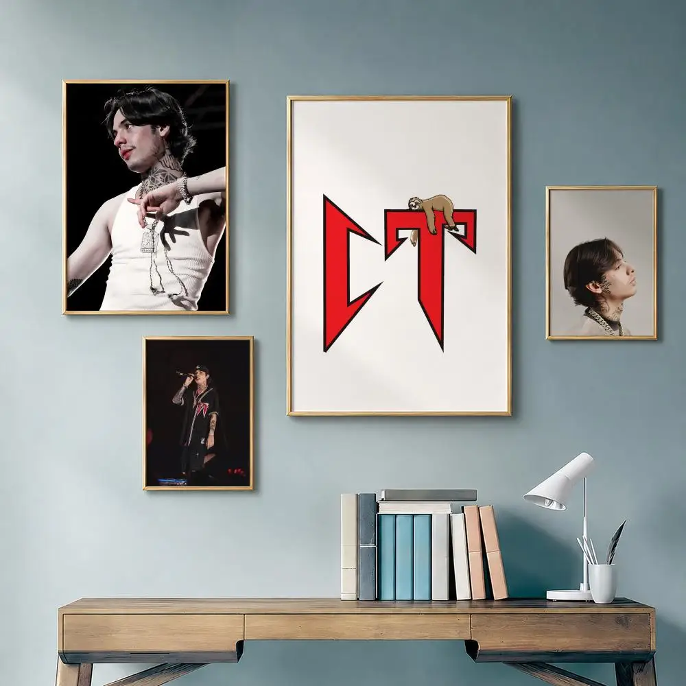 Pop Singer N-Natanael CanoS Poster Vintage Retro Anime Poster Stickers Peel and Stick Wall Art Home Decor