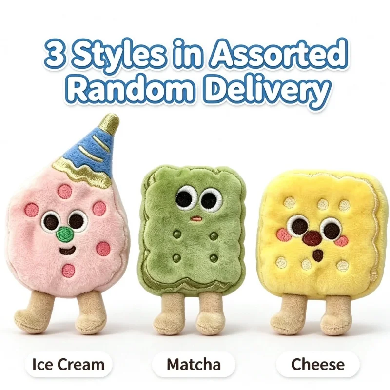 Magic Shake Wake-Up Jar Blind Box Add Water And Shake To Grow Cute Cookie Plush Doll Collectible Stress Relief Stuffed Toy