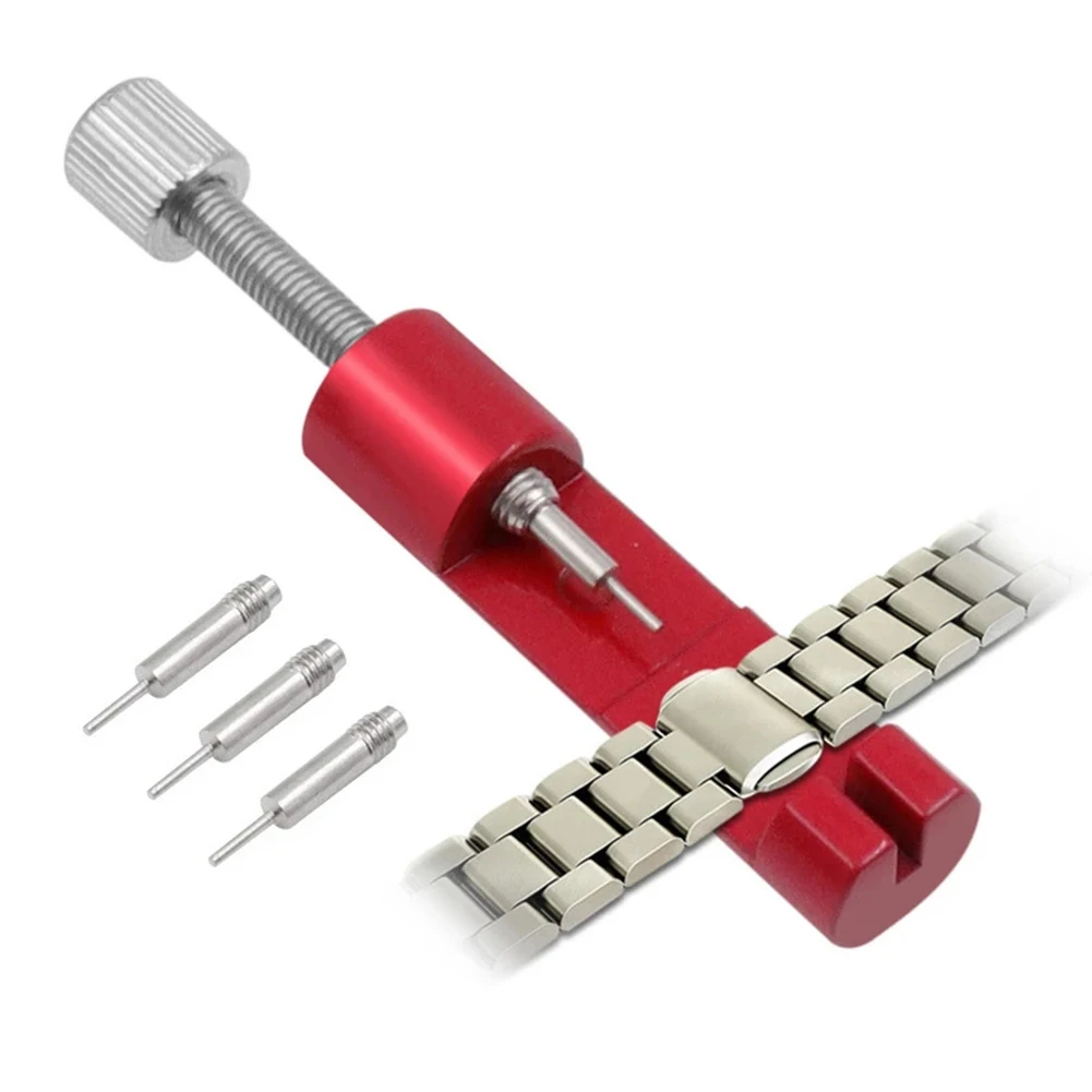 Adjustable Metal Watch Strap Tool Watch Repair Tool With Watch Pin Band Link Pin Tools Remover Watch Accessories