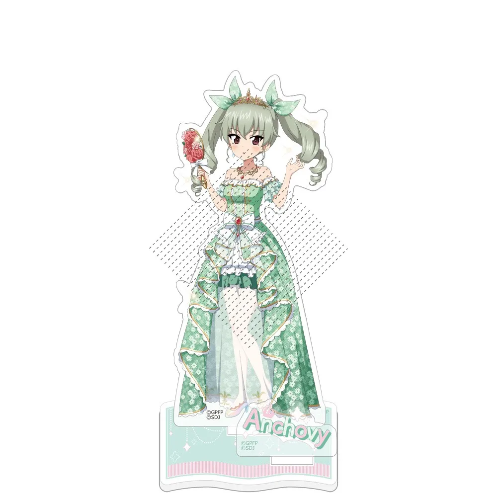 لعبة Kathowa Anchovy Darjeeling Nishizumi Miho Maho الاكريليك حامل دمية أنيمي Nishi Kinuyo نموذج لجسم لوحة تأثيري لعبة هدية #5