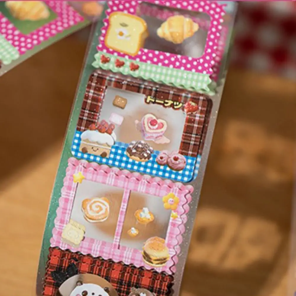 2025 Showa Memory Series Washi Tape Kawaii Linda cinta adhesiva decorativa hecha a mano Collage adhesivo