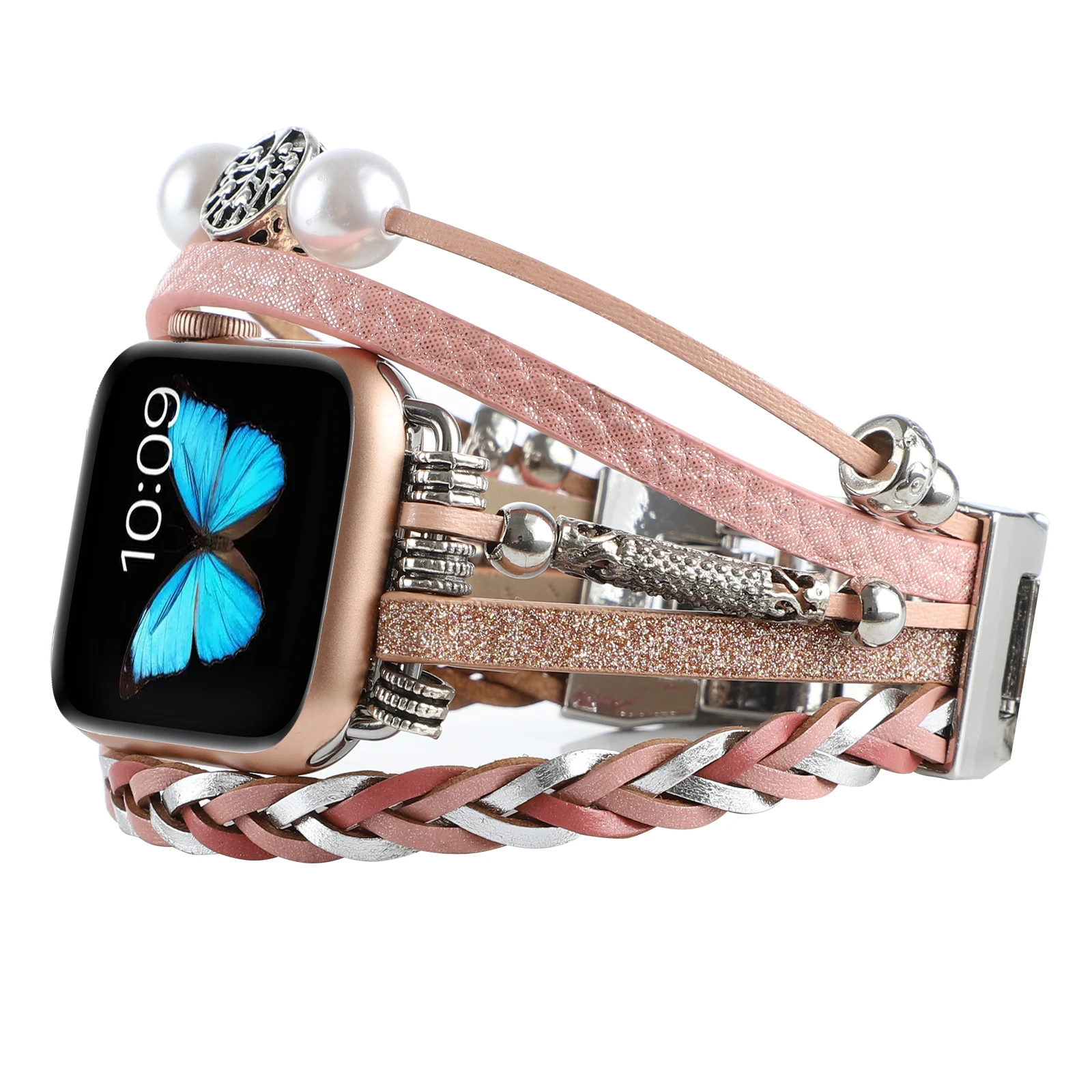 เครื่องประดับสำหรับ Apple นาฬิกา8 7 45มม.41มม.49มม.นาฬิกาสายรัดข้อมือสำหรับ Iwatch 6 5 4 3SE 44มม.42มม.40มม.