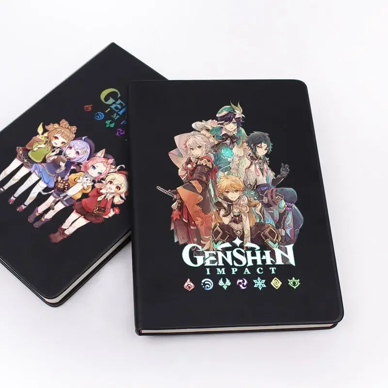 Interesting Genshin Impact notebook gift box Kamisato Ayaka Beelzebul travelers notebook for friends note book for students