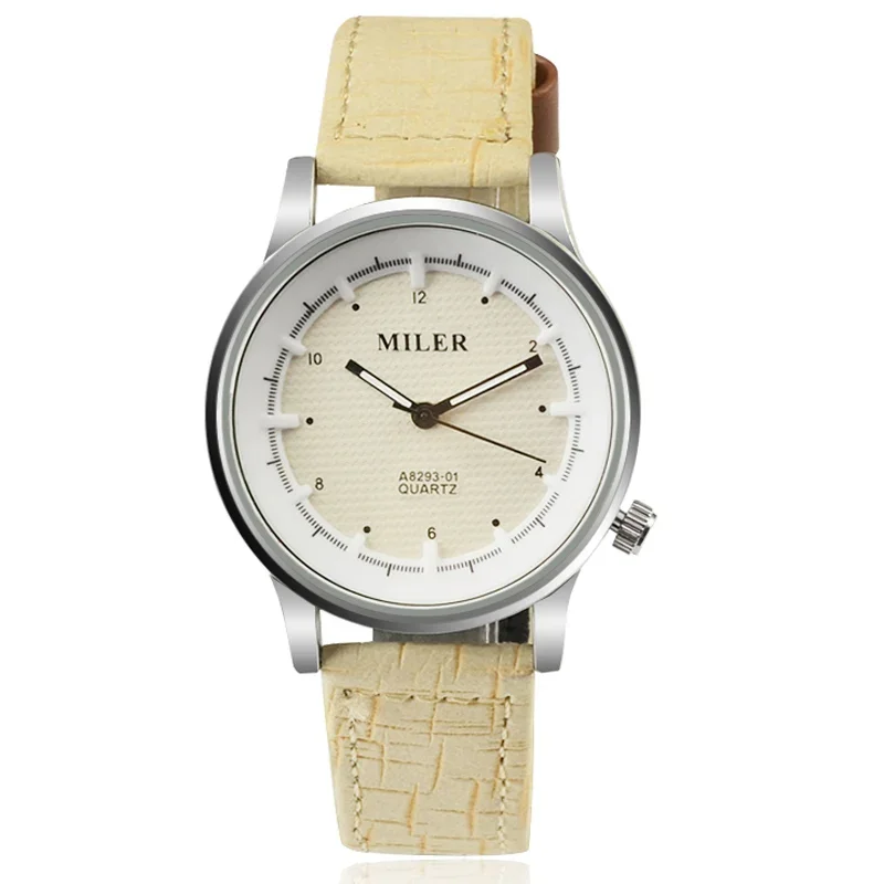 

Miler Fashion Watches Women Sports Watches Leather Band Quartz Wristwatches Women montres femmes horloge dames horloges vrouwen