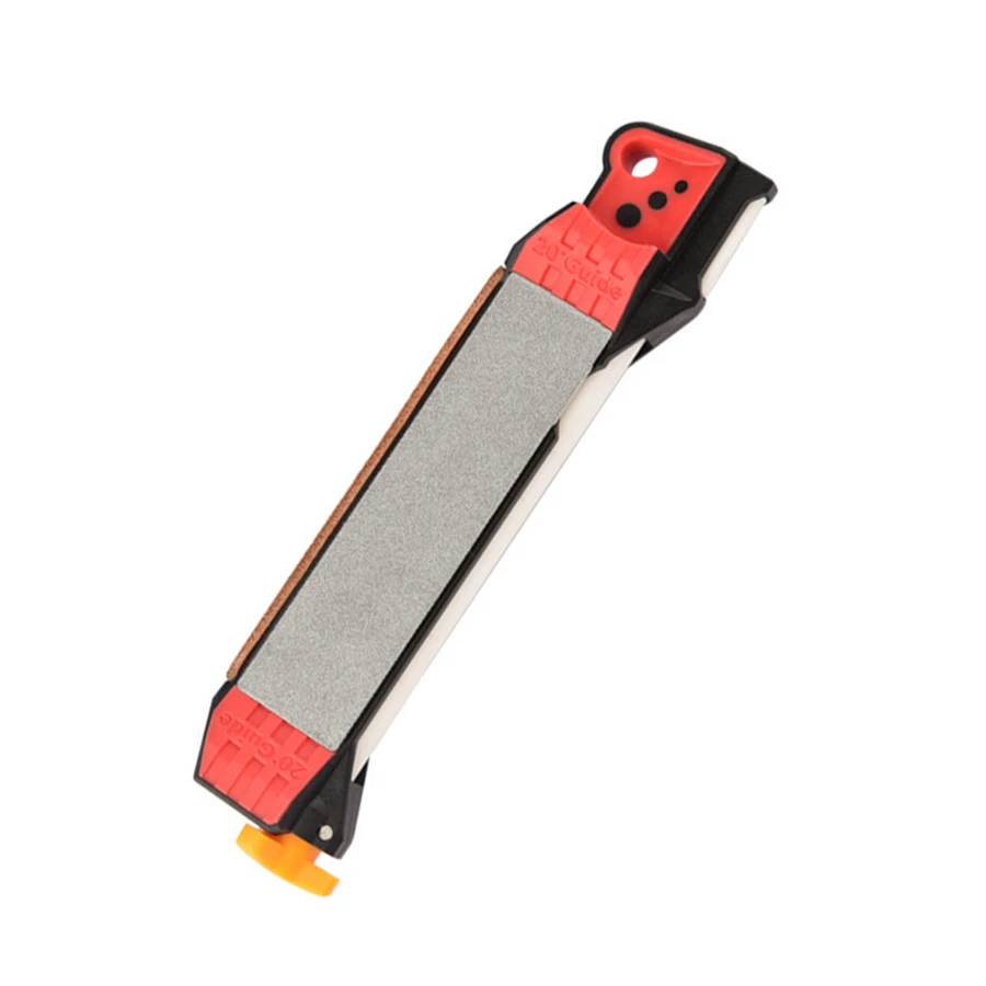 Portable Home Multi-Function Adjustable Manual Knife Sharpener Guided Field Sharpener Compact Travel Knife Sharpener Tool
