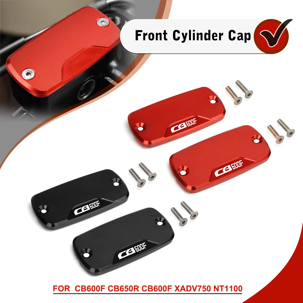 

FOR HONDA CB600F CB650R CBR600RR CB600F CB650R XADV 750 NT1100 Front Brake Reservoir Fluid Cover Cap Guard Protector Motorcycle