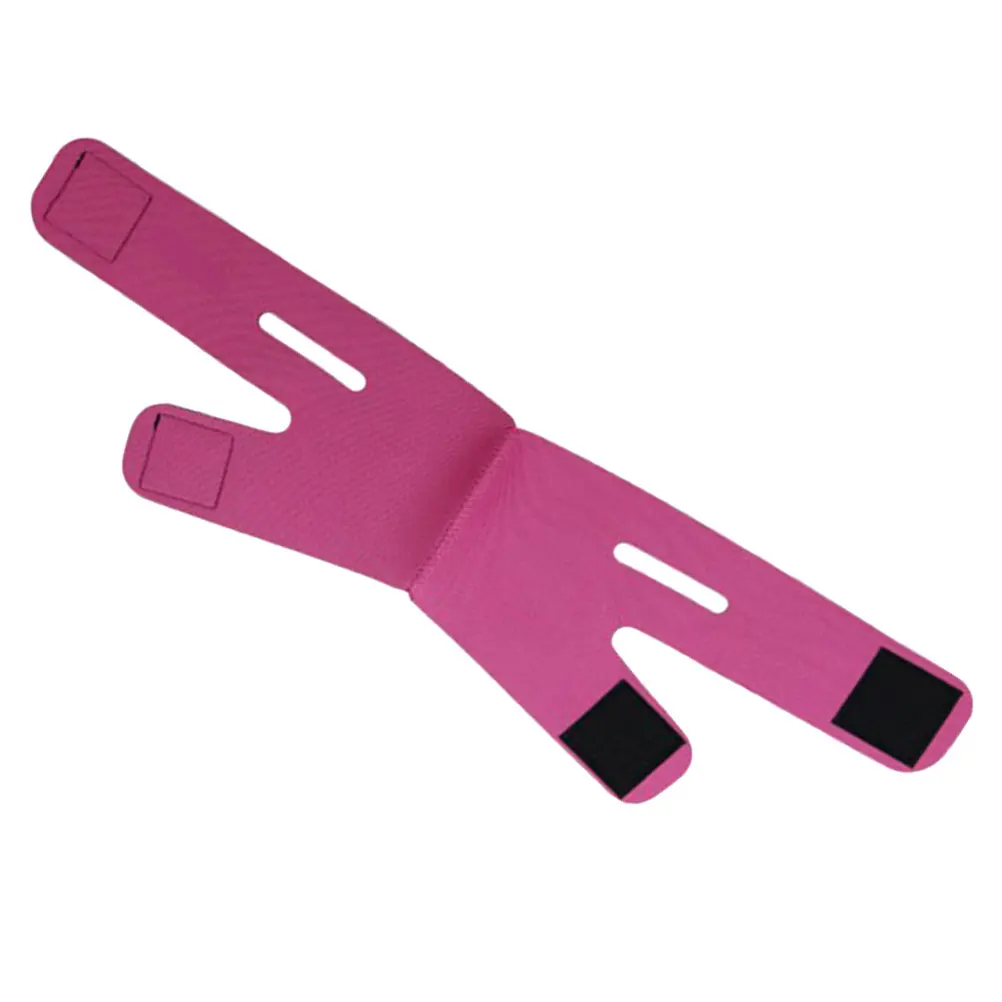 

V Face Lifting Mask Belt Chin Reducer Tightening Firming B Yoga Fabric Man Jaw Area Facial Tool Sculptor Shaper